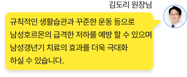 남성갱년기 질문